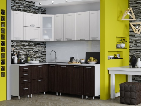 Кухонный Гарнитур Лофт 1600*2000 мм/Разные Цвета