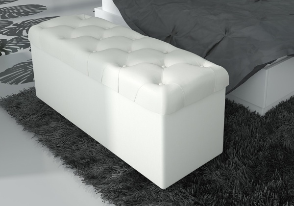 Пуф тип 3 белый